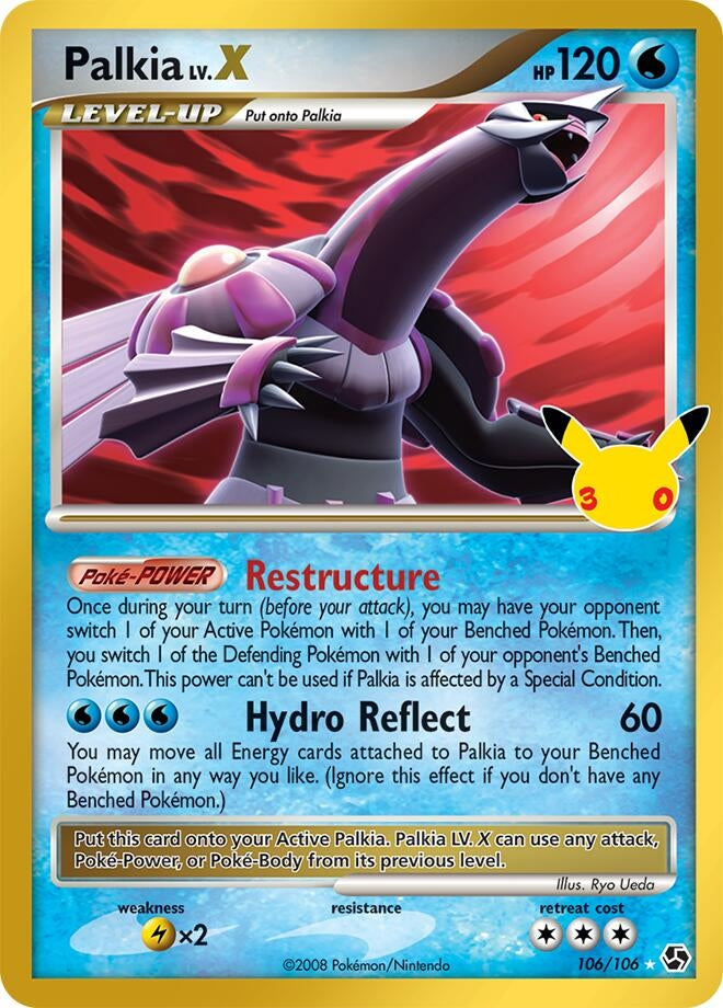 Image for Palkia LV.X - Pokemon