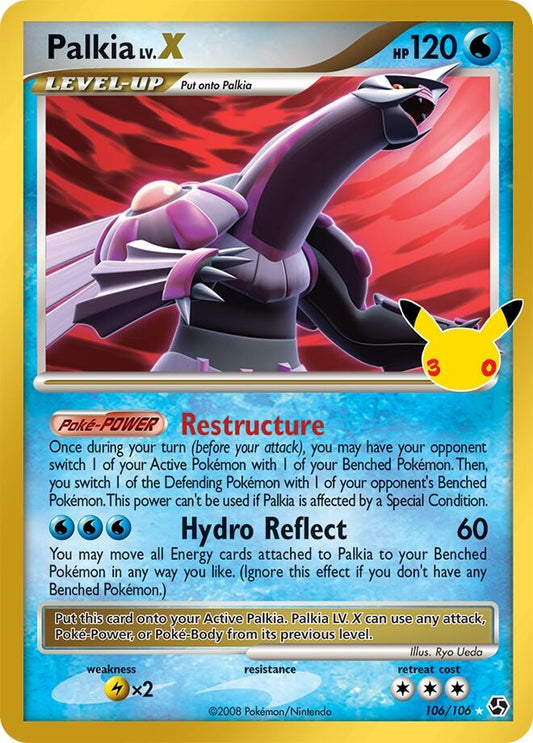 Image for Palkia LV.X - Pokemon