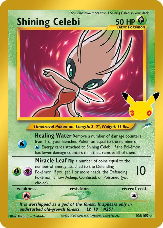 Image for Shining Celebi - Pokemon
