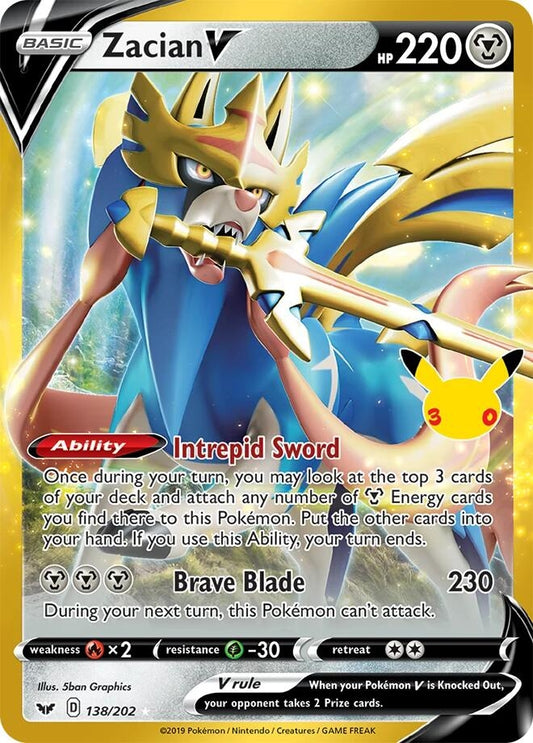 Image for Zacian V - Pokemon