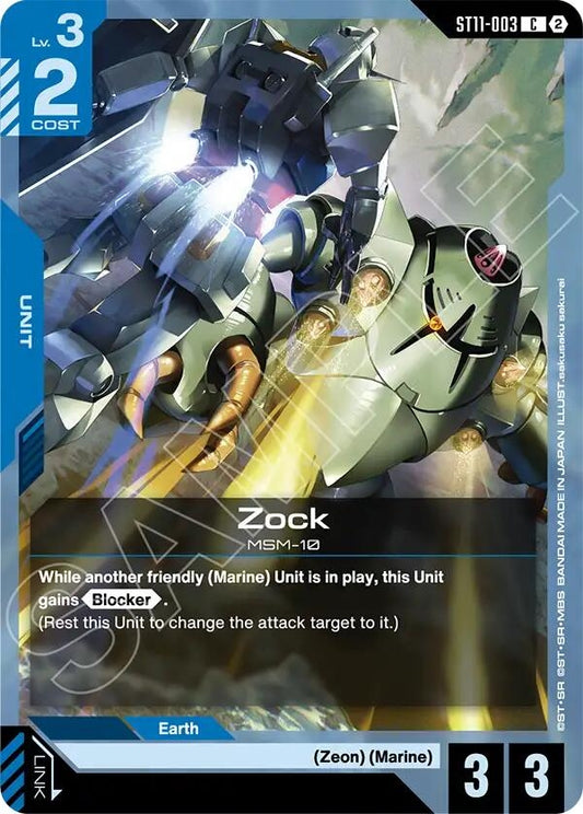 Image for Zock - Gundam Card Game