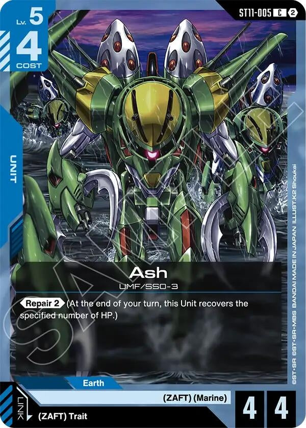Image for Ash - Gundam Card Game
