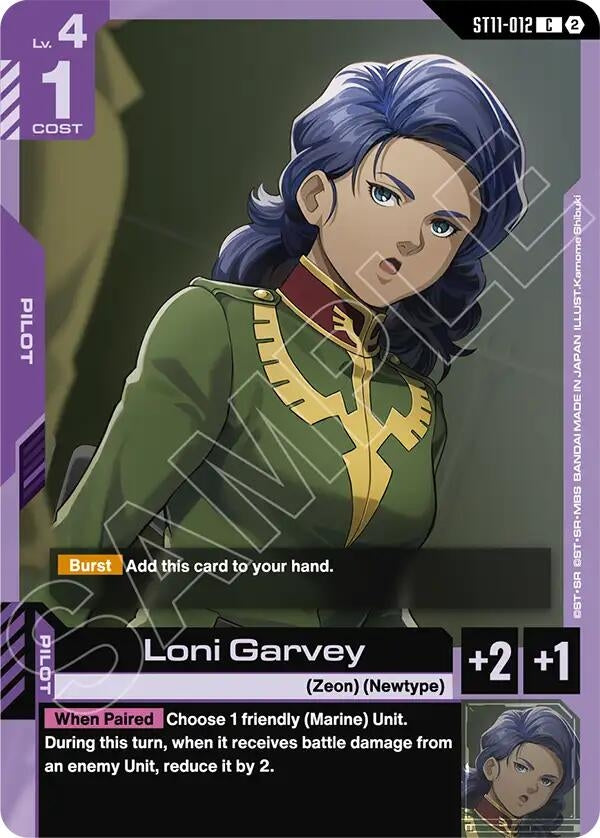 Image for Loni Garvey - Gundam Card Game