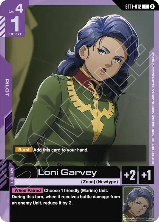 Image for Loni Garvey - Gundam Card Game