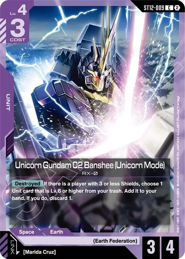 Image for Unicorn Gundam 02 Banshee (Unicorn Mode) - Gundam Card Game