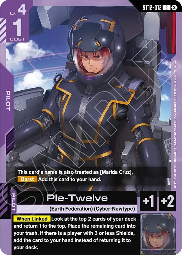 Image for Ple-Twelve - Gundam Card Game