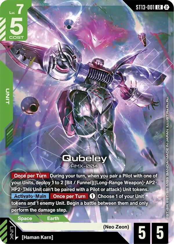 Image for Qubeley - Gundam Card Game