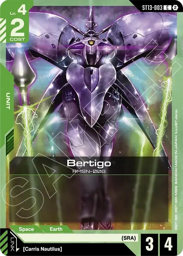 Image for Bertigo - Gundam Card Game