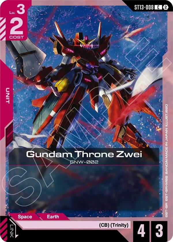Image for Gundam Throne Zwei - Gundam Card Game