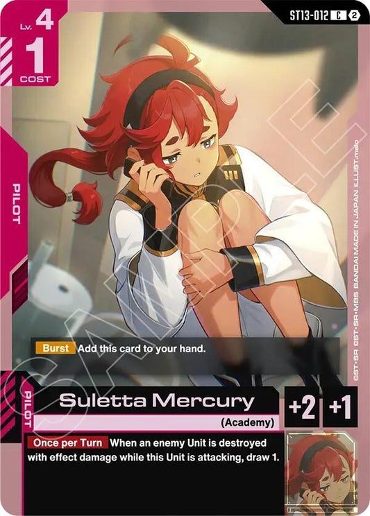 Image for Suletta Mercury - Gundam Card Game
