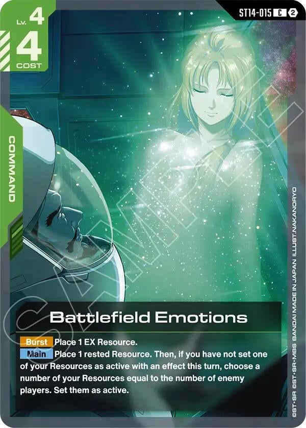 Image for Battlefield Emotions - Gundam Card Game
