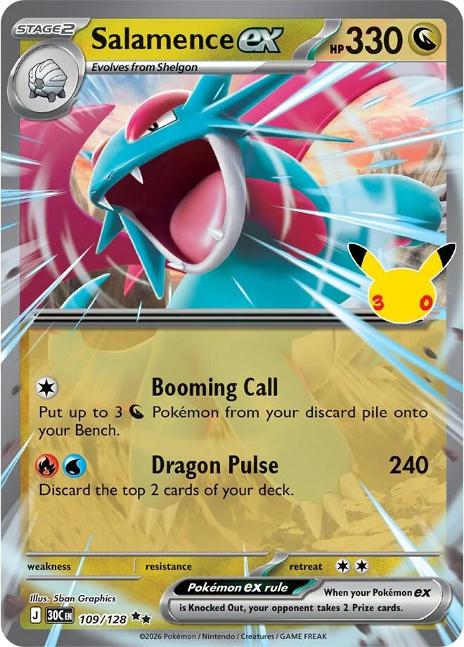Image for Salamence ex - Pokemon