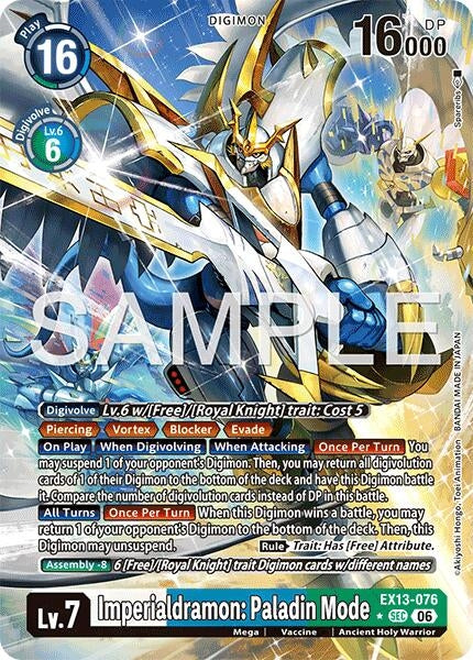 Image for Imperialdramon: Paladin Mode (Alternate Art) - Digimon Card Game