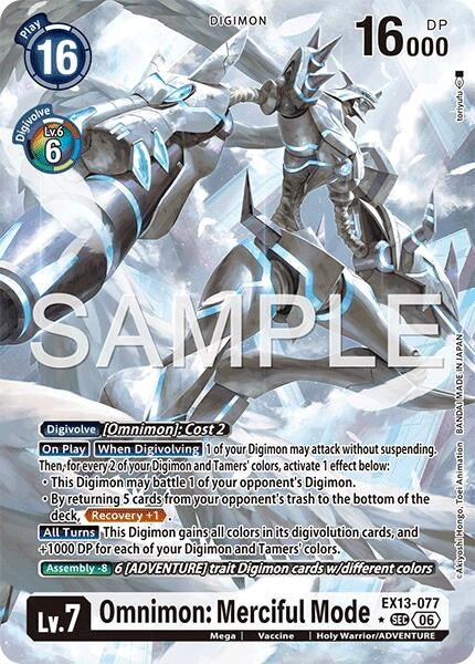 Image for Omnimon: Merciful Mode (Alternate Art) - Digimon Card Game