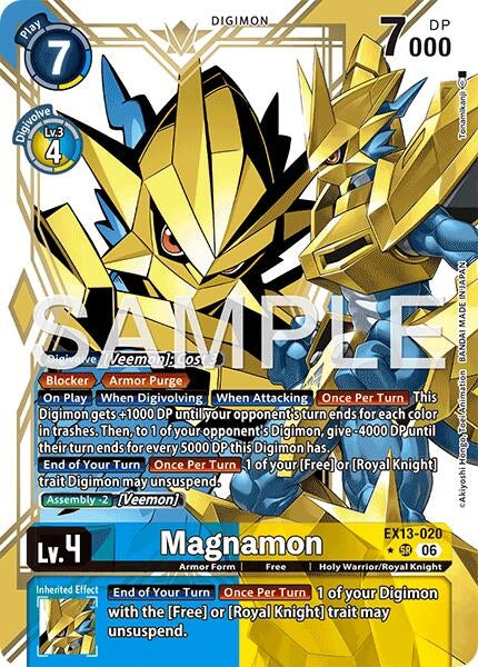Image for Magnamon (Alternate Art) - Digimon Card Game