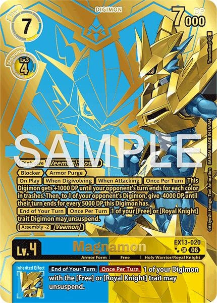 Image for Magnamon (Rare Pull) - Digimon Card Game