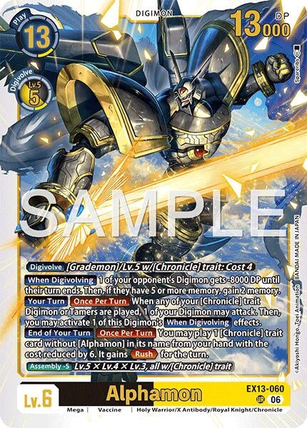 Image for Alphamon - Digimon Card Game