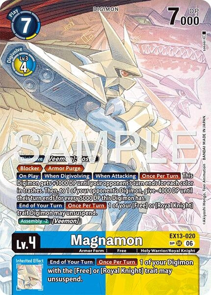 Image for Magnamon (SP) - Digimon Card Game