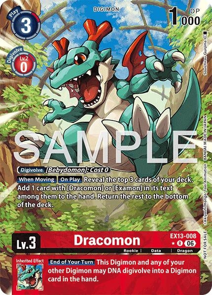 Image for Dracomon (Extended Art) - Digimon Card Game
