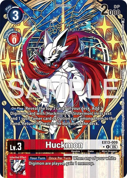 Image for Huckmon (Extended Art) - Digimon Card Game
