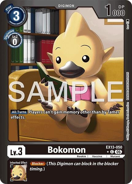 Image for Bokomon (Limited Foil) - Digimon Card Game