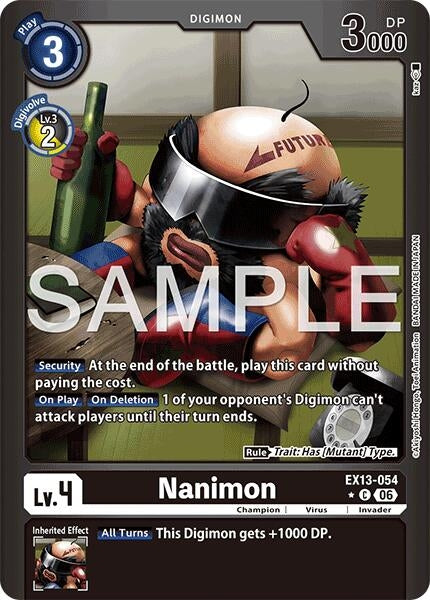 Image for Nanimon (Limited Foil) - Digimon Card Game