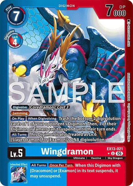 Image for Wingdramon (Limited Foil) - Digimon Card Game