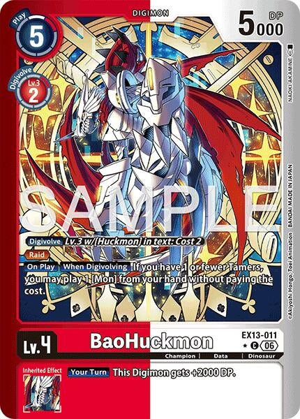 Image for BaoHuckmon (Limited Foil) - Digimon Card Game