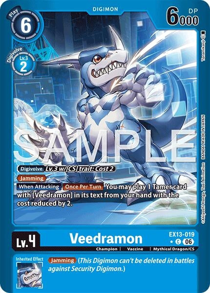 Image for Veedramon (Limited Foil) - Digimon Card Game