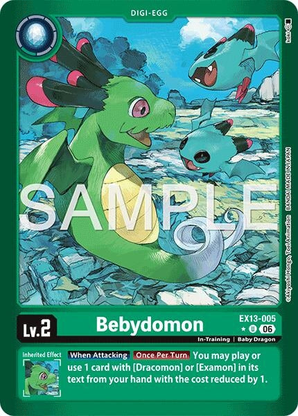 Image for Bebydomon (Limited Foil) - Digimon Card Game