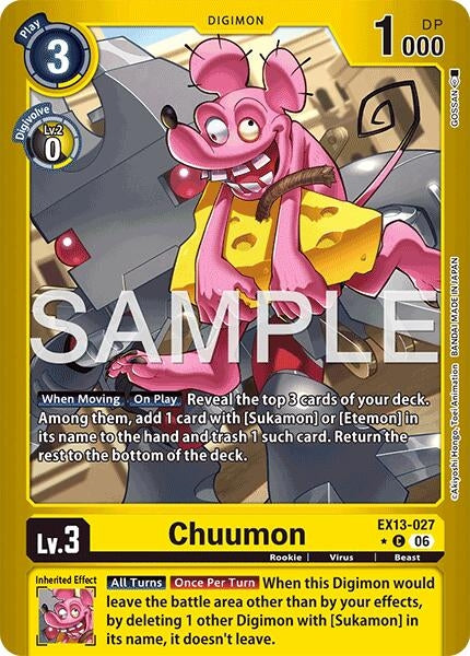 Image for Chuumon (Limited Foil) - Digimon Card Game