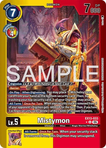 Image for Mistymon (Limited Foil) - Digimon Card Game