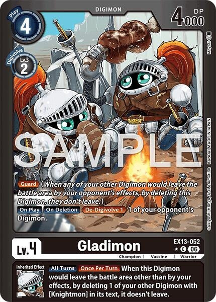 Image for Gladimon (Limited Foil) - Digimon Card Game