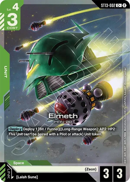 Image for Elmeth (C+) - Gundam Card Game