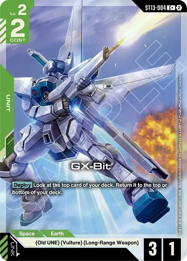 Image for GX-Bit (C+) - Gundam Card Game