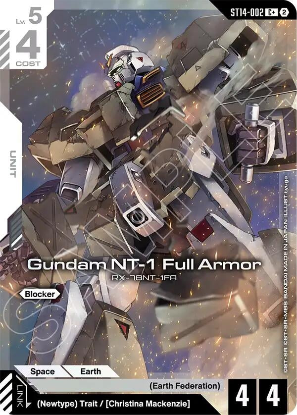 Image for Gundam NT-1 Full Armor (C+) - Gundam Card Game