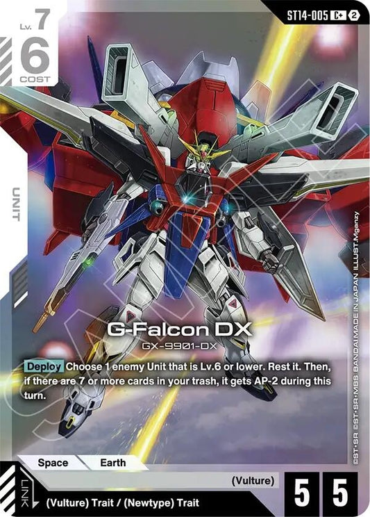 Image for G-Falcon DX (C+) - Gundam Card Game