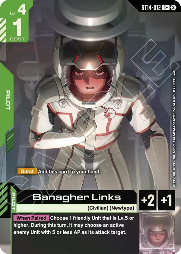 Image for Banagher Links (C+) - Gundam Card Game
