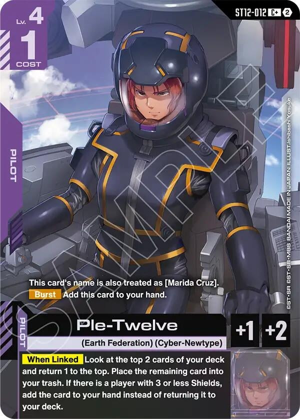 Image for Ple-Twelve (C+) - Gundam Card Game