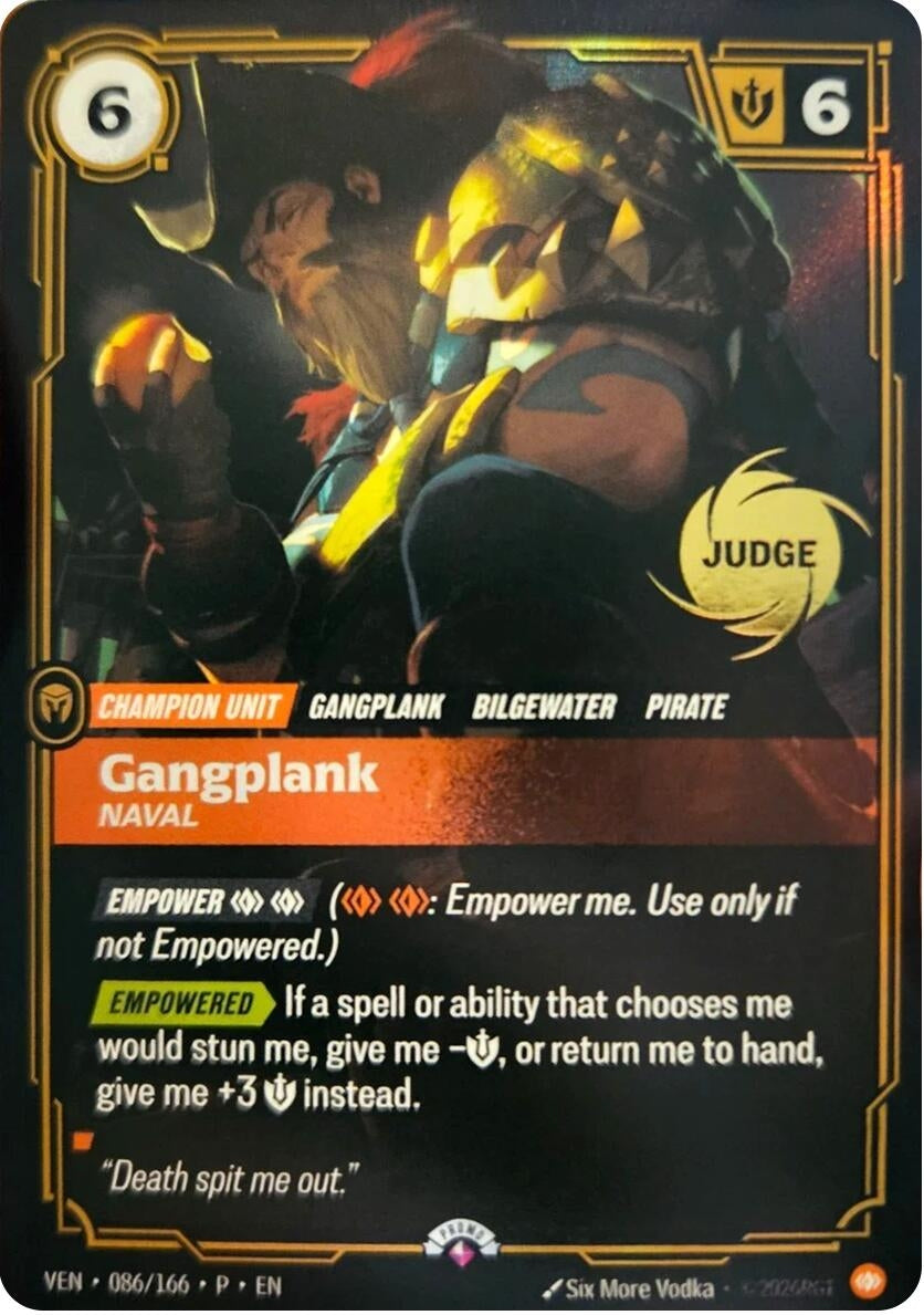 Image for Gangplank, Naval - Riftbound: League of Legends Trading Card Game