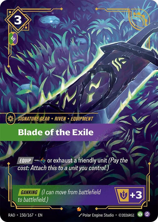Image for Blade of the Exile - Riftbound: League of Legends Trading Card Game