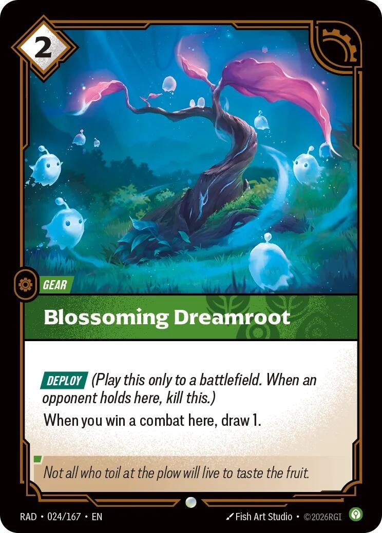 Image for Blossoming Dreamroot - Riftbound: League of Legends Trading Card Game