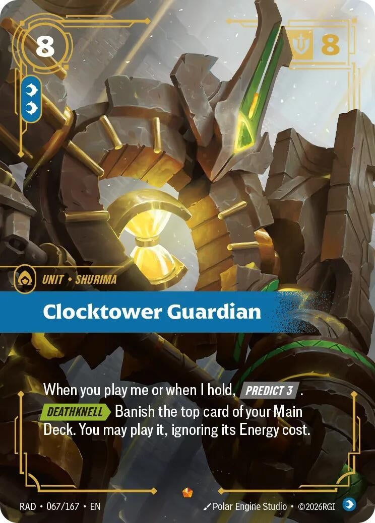 Image for Clocktower Guardian - Riftbound: League of Legends Trading Card Game