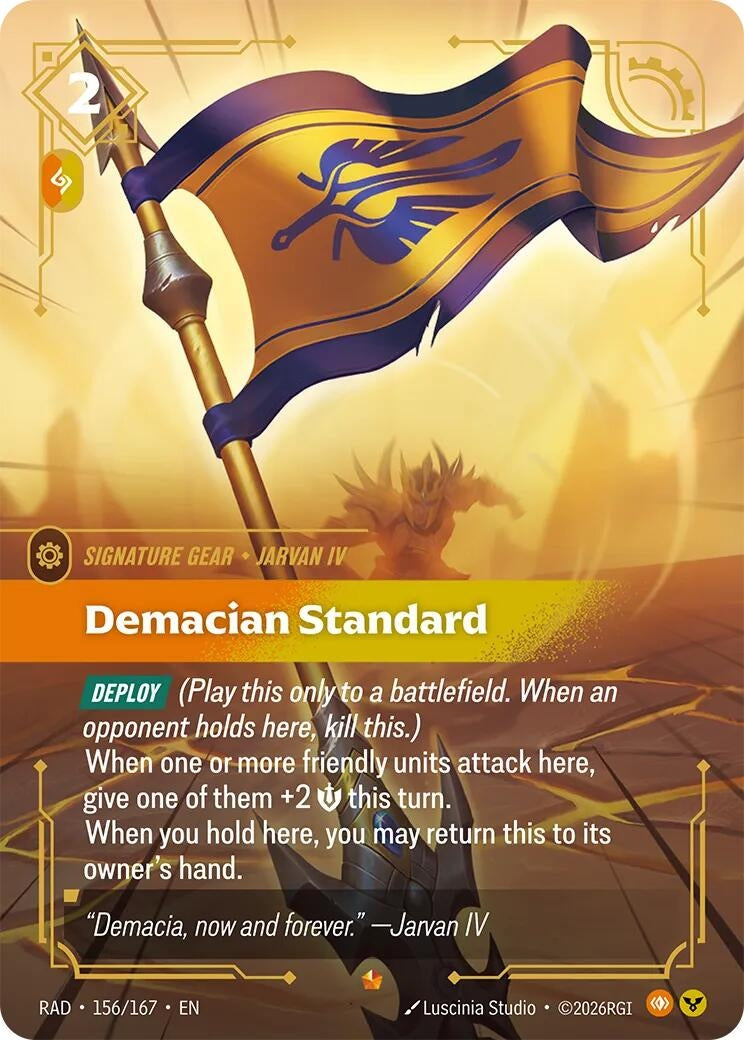 Image for Demacian Standard - Riftbound: League of Legends Trading Card Game