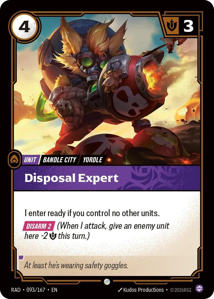 Image for Disposal Expert - Riftbound: League of Legends Trading Card Game