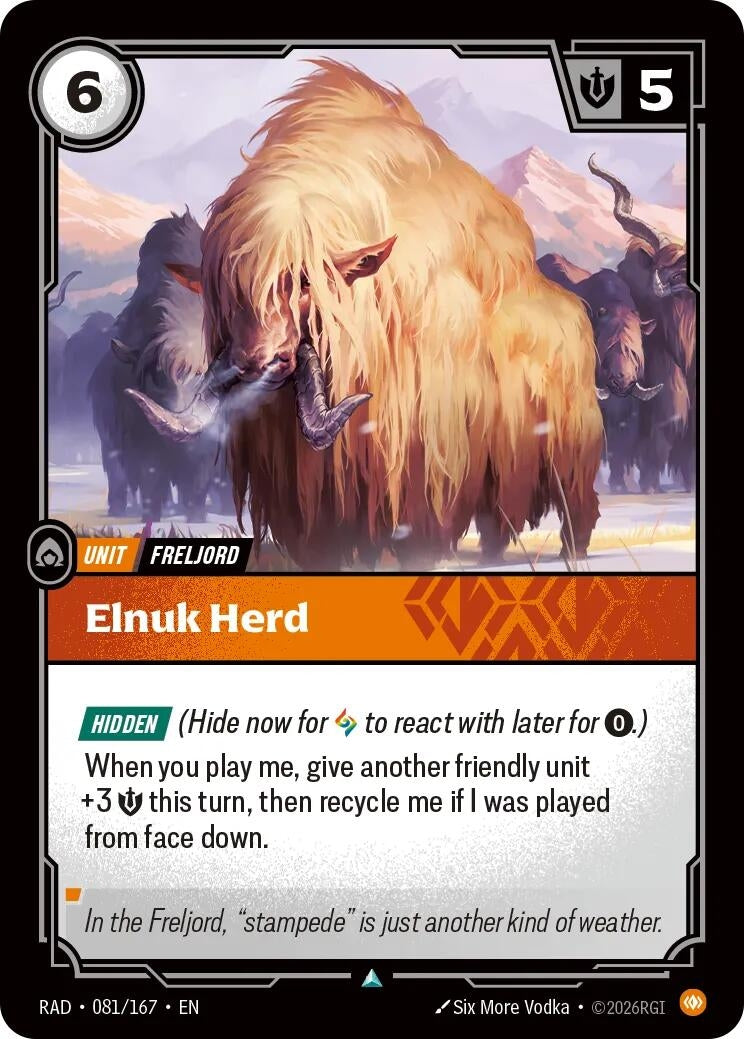 Image for Elnuk Herd - Riftbound: League of Legends Trading Card Game