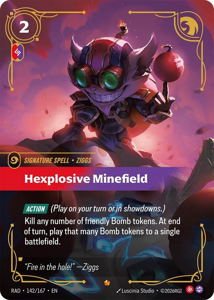 Image for Hexplosive Minefield - Riftbound: League of Legends Trading Card Game