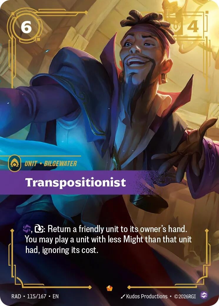 Image for Transpositionist - Riftbound: League of Legends Trading Card Game