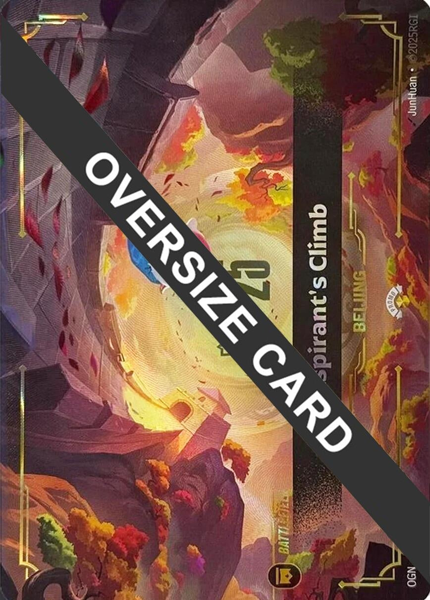 Image for Aspirant's Climb (Oversized) - Riftbound: League of Legends Trading Card Game