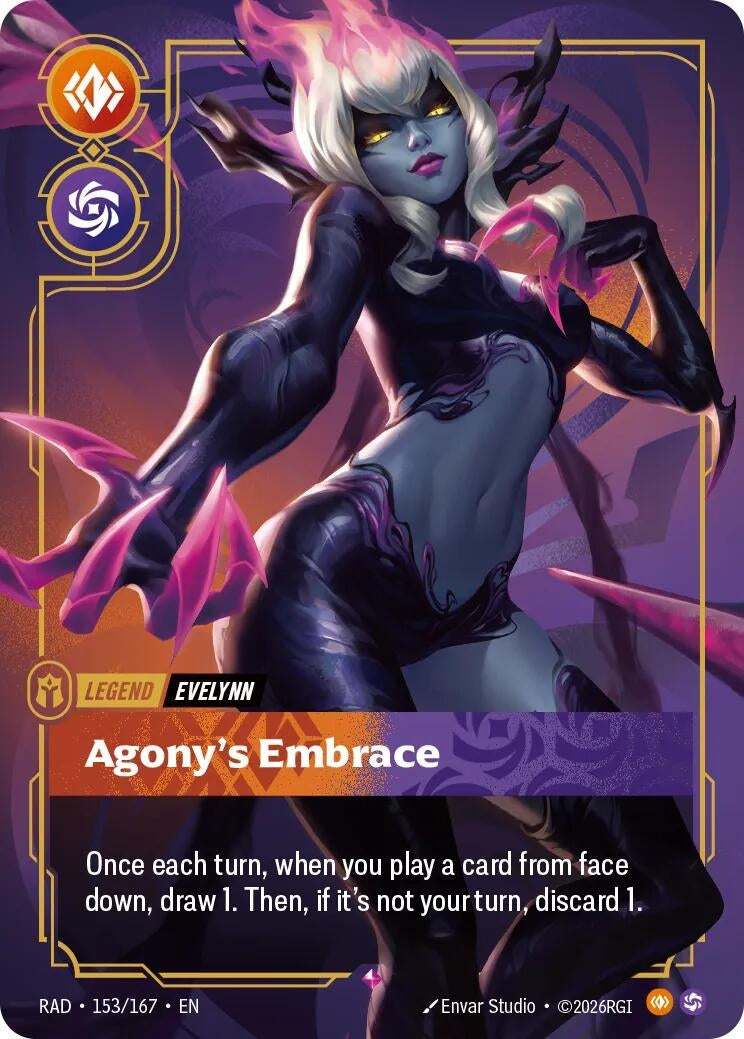 Image for Evelynn, Agony's Embrace - Riftbound: League of Legends Trading Card Game